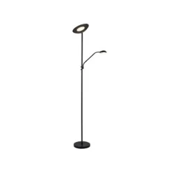 Lucide ZENITH - Leeslamp - Ø 25,4 cm - LED Dimb. - 3000K - Zwart Lucide