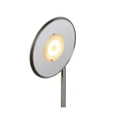 Lucide ZENITH - Leeslamp - Ø 25,4 cm - LED Dimb. - 3000K - Mat chroom Lucide