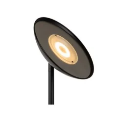 Lucide ZENITH Vloerlamp-Zwart-LED Dimb.-20W-3000K-Metaal