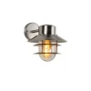 Lucide ZICO - Wandlamp Buiten - Ø 21,8 cm - 1xE27 - IP44 - Mat chroom