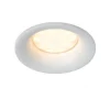 Lucide ZIVA Inbouwspot Rond GU10/5W IP44 Ø8.5cm Wit