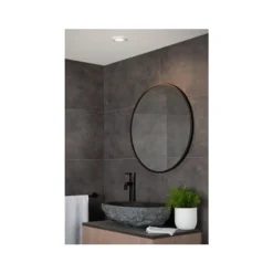 Lucide ZIVA Inbouwspot Rond GU10/5W IP44 Ø8.5cm Wit