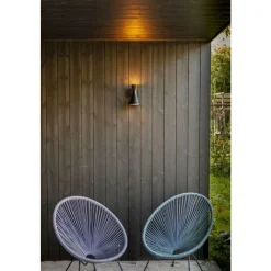 Lutec BRUND Wandlamp Mat Zwart GU10 30W