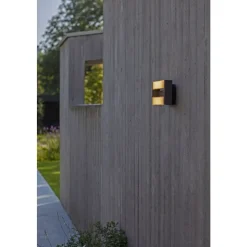 Lutec CONROY Wandlamp Donkergrijs LED 17,8W