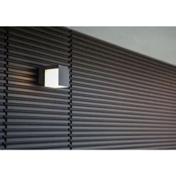 Lutec CUBA Wandlamp Donkergrijs LED 12,2W