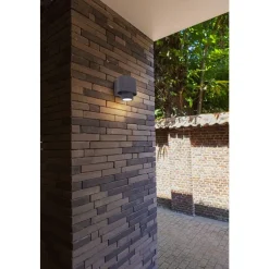 Lutec CYPRES Wandlamp Donkergrijs  GU10 Max.7W