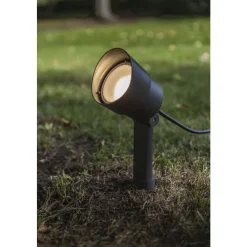 Lutec EXPLORER Prikspot Donkergrijs LED 5W