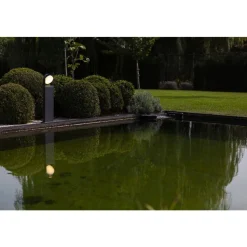 Lutec FELE Tuinpaal Donkergrijs LED 13,5W