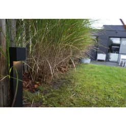 Lutec GEMINI Tuinpaal Mat zwart LED 9,5W