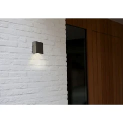 Lutec GEMINI Wandlamp Roestvrij staal LED 9,5W