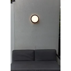 Lutec GOLETA Wand / plafondlamp Zwart LED 24W