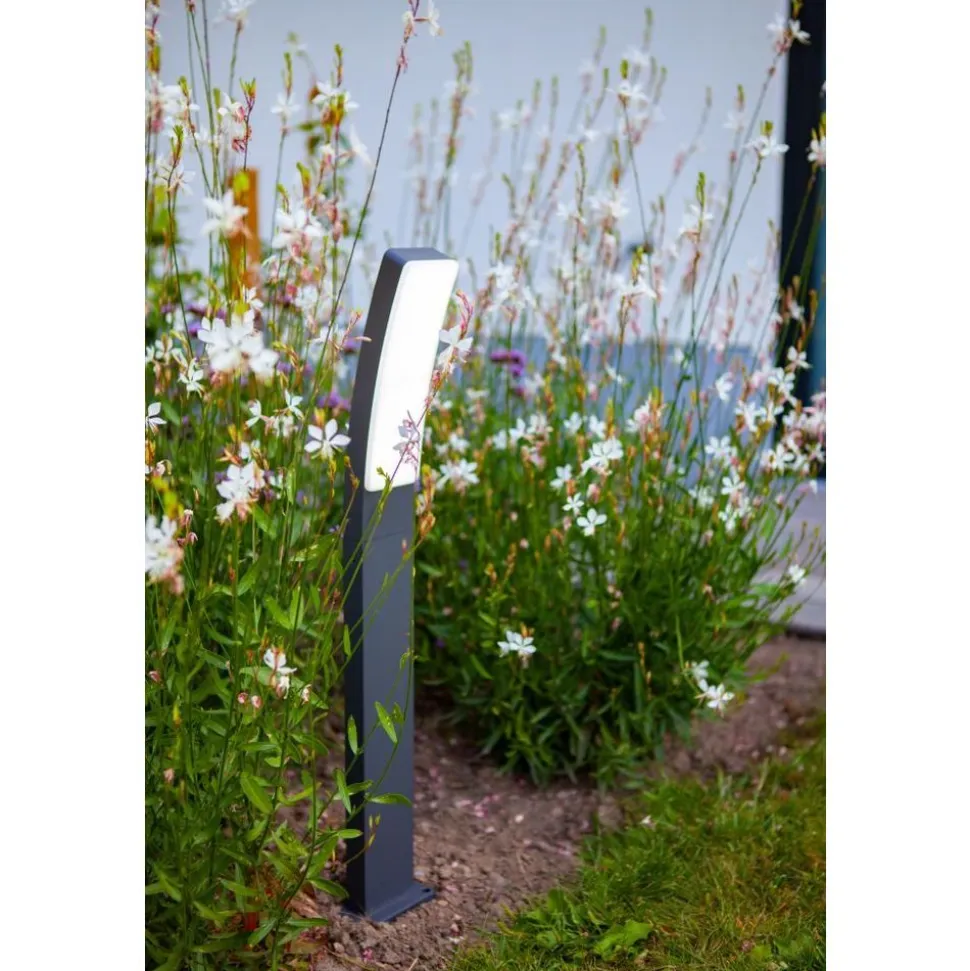 Lutec KIRA Tuinpaal Donkergrijs LED 17,3W