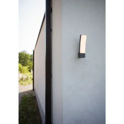 Lutec KIRA Wandlamp Donkergrijs LED 17,3W