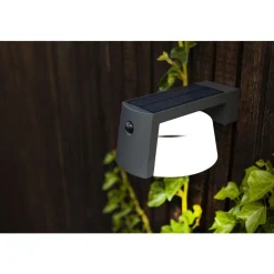 Lutec MOON Wandlamp Donkergrijs  LED 7.4W