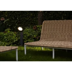 Lutec POLO Tuinpaal Donkergrijs LED 15W