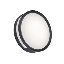 Lutec ROLA Wand / plafondlamp Donkergrijs LED 13W