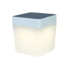 Lutec TABLE CUBE Tafellamp Wit LED 1W