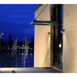 Lutec TRUMPET Wandlamp Donkergrijs LED 9,5W