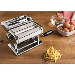 Marcato Atlas Pastamachine Classic 150 3 Types Pasta - Chrome