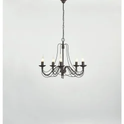 Marckdael 604-5 LUSTER ASTRID 5*E14 ROEST