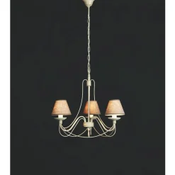 Marckdael 604-3 LUSTER ASTRID 3*E14 AVORIO-ORO