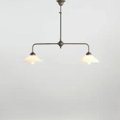 Marckdael BILIARDO INDOOR 0187/2F DARK BRONZE 2*E27 + GLASS V06-25