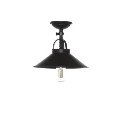 Marckdael BILIARDO INDOOR CEILING LIGHT 3018/PL25 BLACK 1*E27 + METAL SHELL