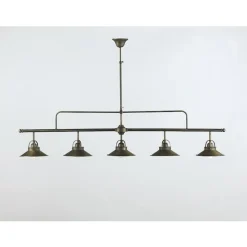 Marckdael BILIARDO INDOOR 0187/5F DARK BRONZE Â 5*E27+ METAL SHELL D