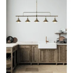 Marckdael BILIARDO INDOOR 0187/5F DARK BRONZE  5*E27+ METAL SHELL D