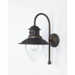 Marckdael BILIARDO OUTDOOR WALL LIGHT MARITIME AL 17 DARK BRONZE 1*E2