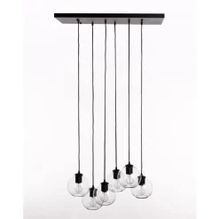 Marckdael CEILING LAMP 4080-PL6 RECTANGLE BLACK 80 X 40CM 6*