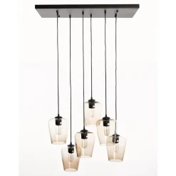 Marckdael CEILING LAMP 4080-PL6 RECTANGLE BLACK 80 X 40CM 6*