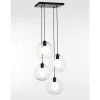 Marckdael CEILING LAMP 4040-PL4 SQUARE BLACK 40-40CM 4*E27 +