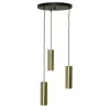 Marckdael CEILINGLAMP 1016 SERIE 3*TUBO OTT BASE 38CM NERO