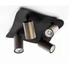 Marckdael CEILINGLAMP SPOTS 1207-PL4 BASE 30*30 NERO FOR 4*G