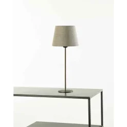 Marckdael LISBOA TABLE LAMP 2806-L1 ROUND H40 BASE DIA12 BRONZO 1*E