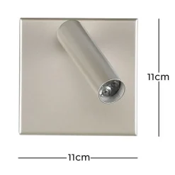 Marckdael PLAFONIER 1407-PLA1-LED-NERO 3000K