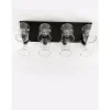 Marckdael SANTA MONICA CEILING LAMP 3410-PL8 RECTANGLE RUST 8*E27