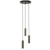Marckdael SUSPENSION 1320-S3-ROUND-GU10-NERO BRONZO 3*GU10