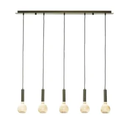 Marckdael SUSPENSION 1340-T5-PLEC-BRONZO 5*E27