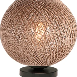 Masterlight Corda 1-light matt black h.23,5cm