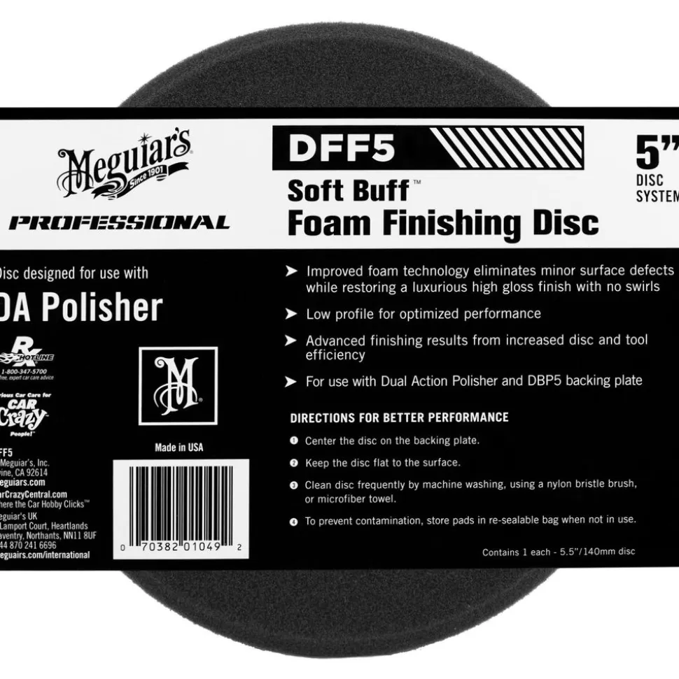 Meguiar's Soft Foam Finishing disc 5