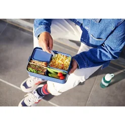 Mepal bento lunchbox take a break large - nordic blue