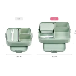 Mepal bento lunchbox take a break large - nordic blue