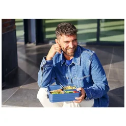 Mepal bento lunchbox take a break large - nordic blue