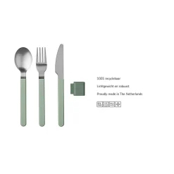 Mepal Silueta Bestekset 3-delig - Nordic white