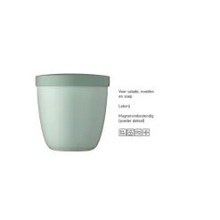 Mepal snackpot ellipse 500 ml - nordic sage
