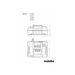 Metabo 627044000 LADER ASC 55 230V ASC 55