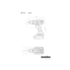 Metabo BS 14.4 Set + Workshop