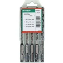 Metabo SDS-PLUS PRO 4 BORENSET 5-DELIG 5-6(2X)8-10